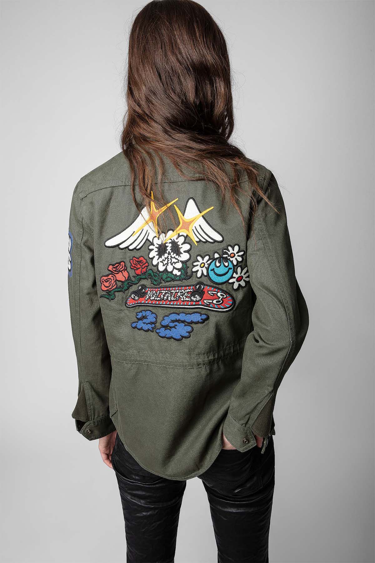 Zadig & Voltaire Nakış Logolu Gömlek Ceket-Libas Trendy Fashion Store