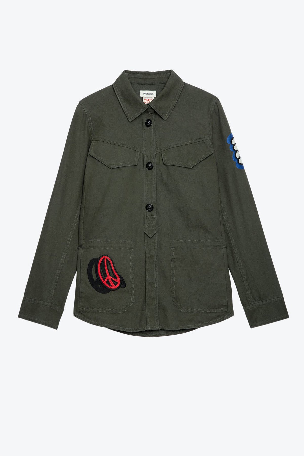 Zadig & Voltaire Nakış Logolu Gömlek Ceket-Libas Trendy Fashion Store