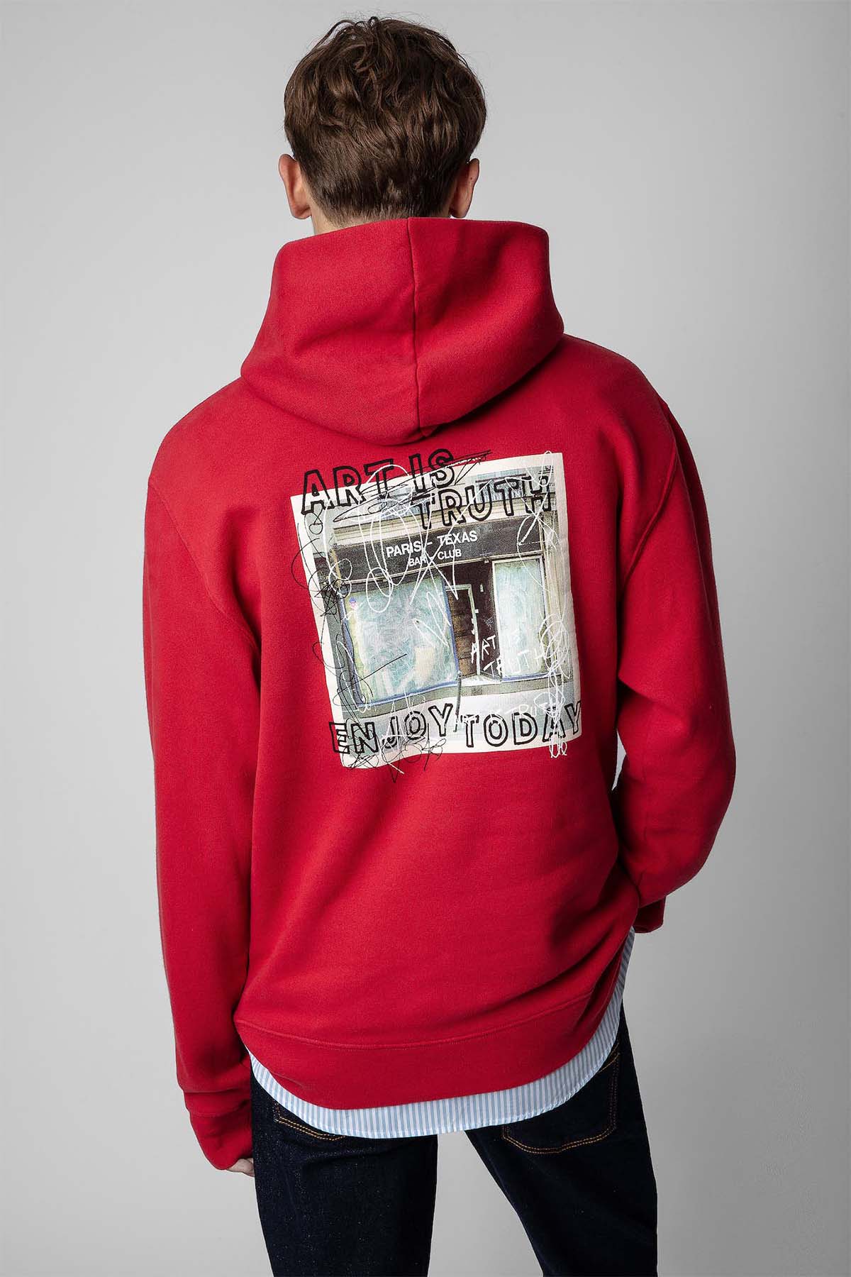 Zadig & Voltaire Sanchi Kapüşonlu Sweatshirt-Libas Trendy Fashion Store