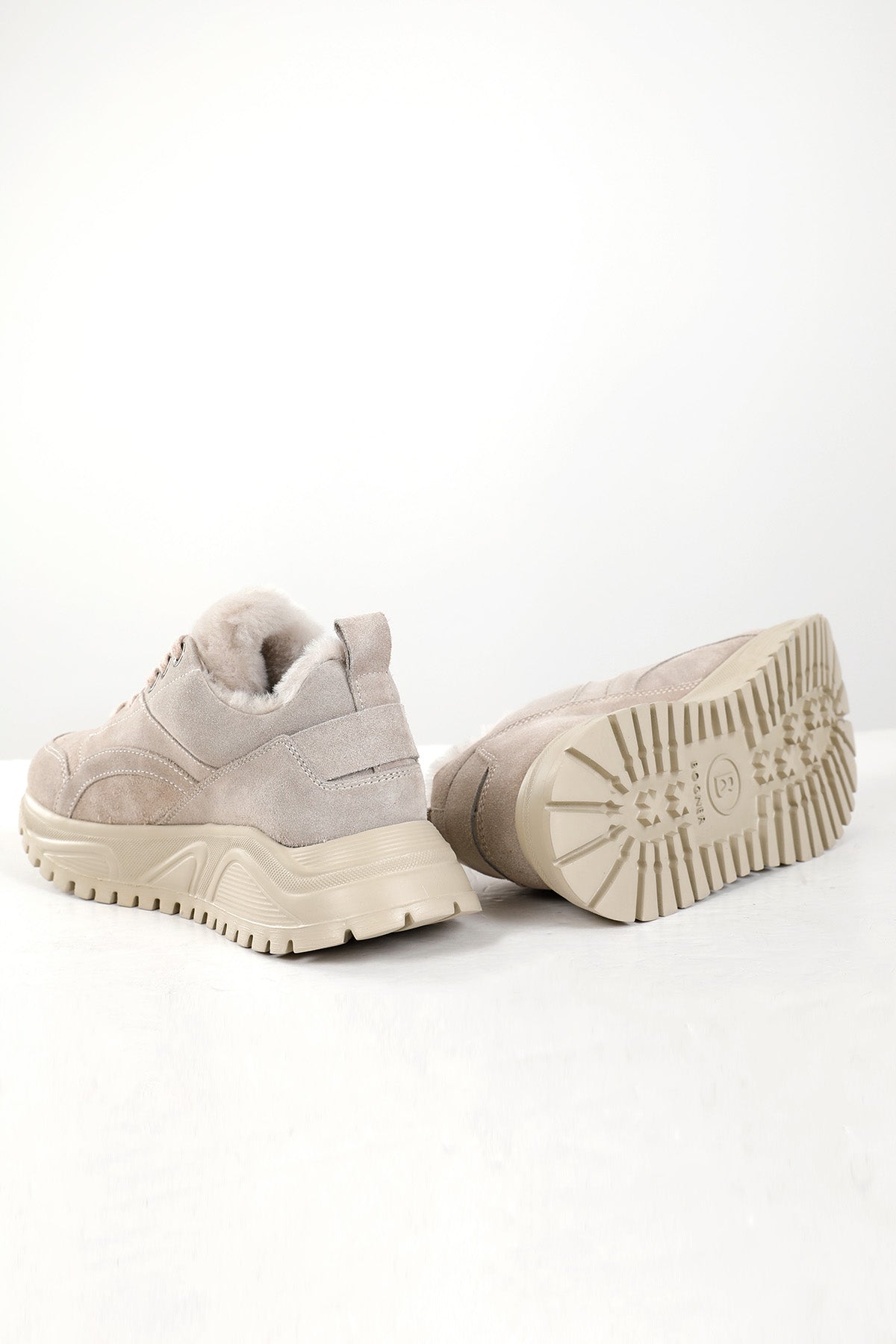 Bogner New Malaga İçi Kürklü Nubuk Sneaker Ayakkabı-Libas Trendy Fashion Store