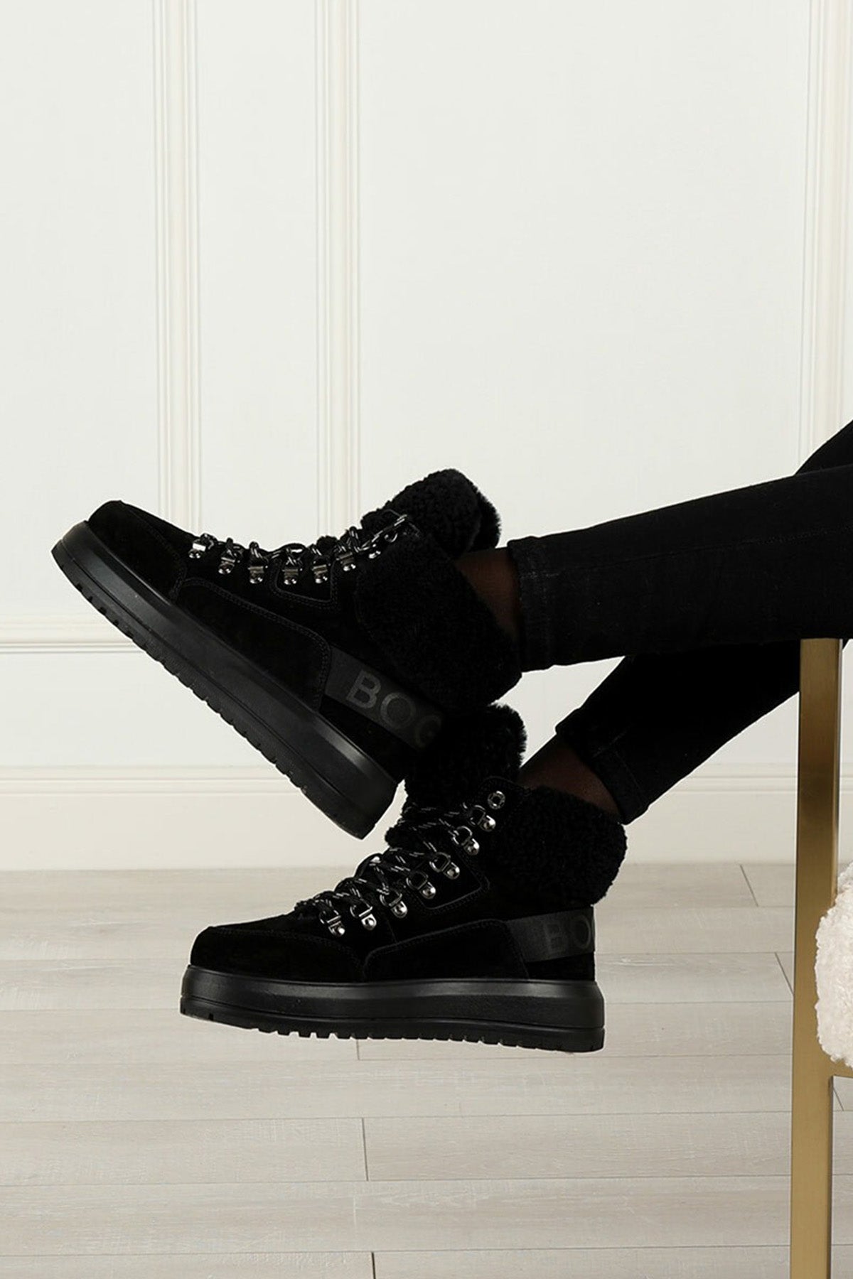 Bogner Antwerp İçi Kürklü Süet Bot-Libas Trendy Fashion Store