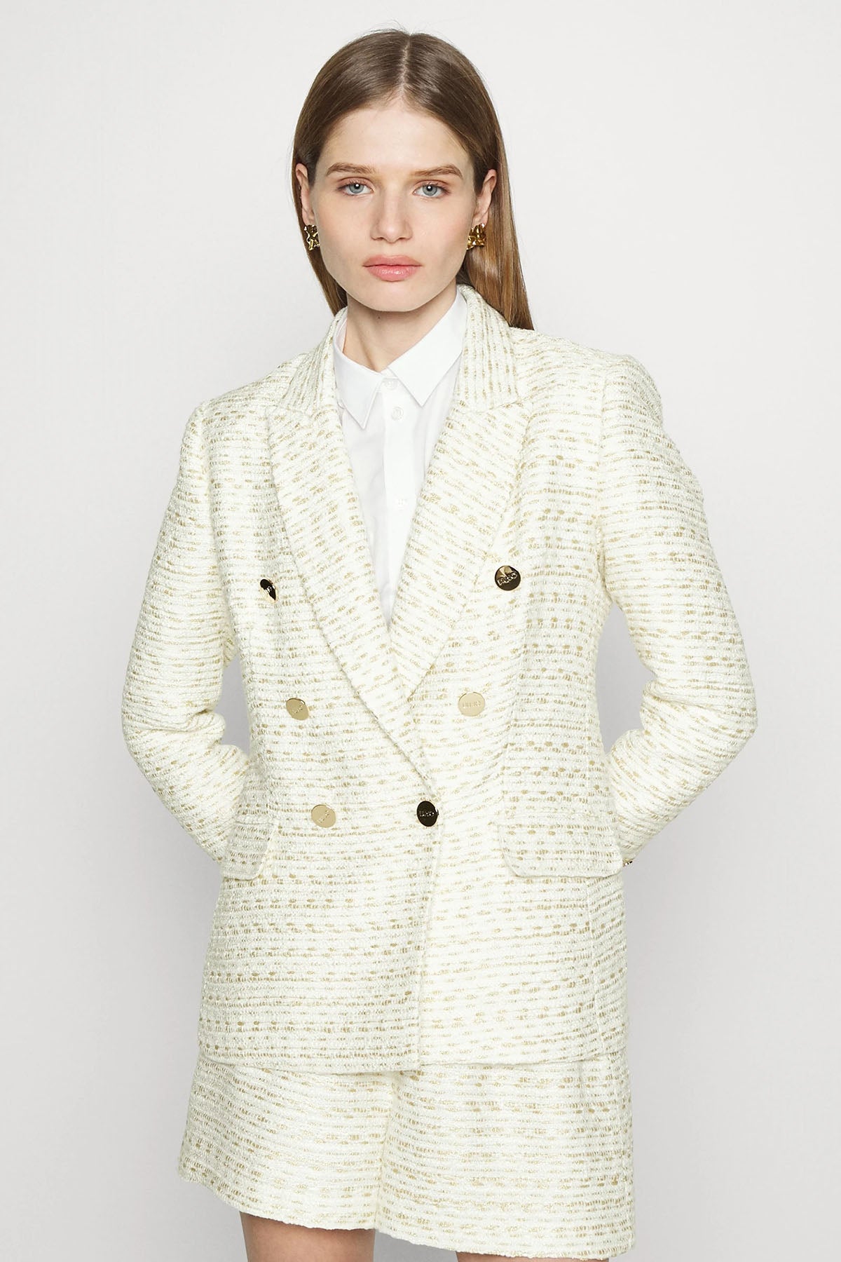 Liu Jo Kruvaze Tüvit Ceket-Libas Trendy Fashion Store