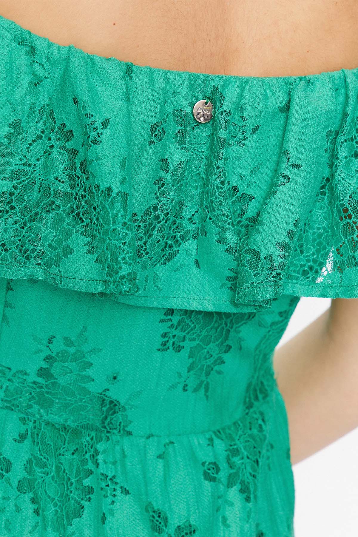 Liu Jo Fistolu Straplez Maxi Elbise-Libas Trendy Fashion Store