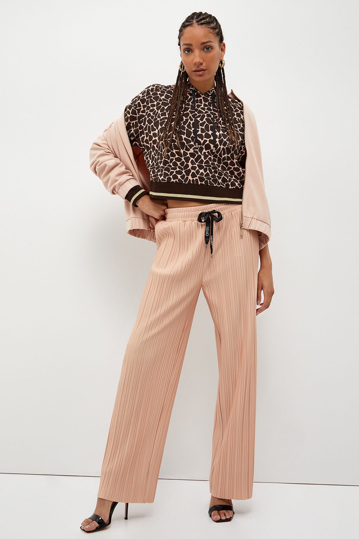 Liu Jo Beli Lastikli Piliseli Pantolon-Libas Trendy Fashion Store