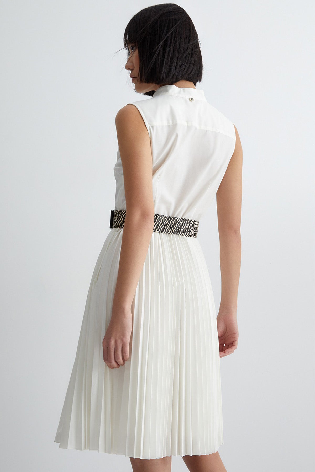 Liu Jo Hakim Yaka Kemerli Dizüstü Elbise-Libas Trendy Fashion Store