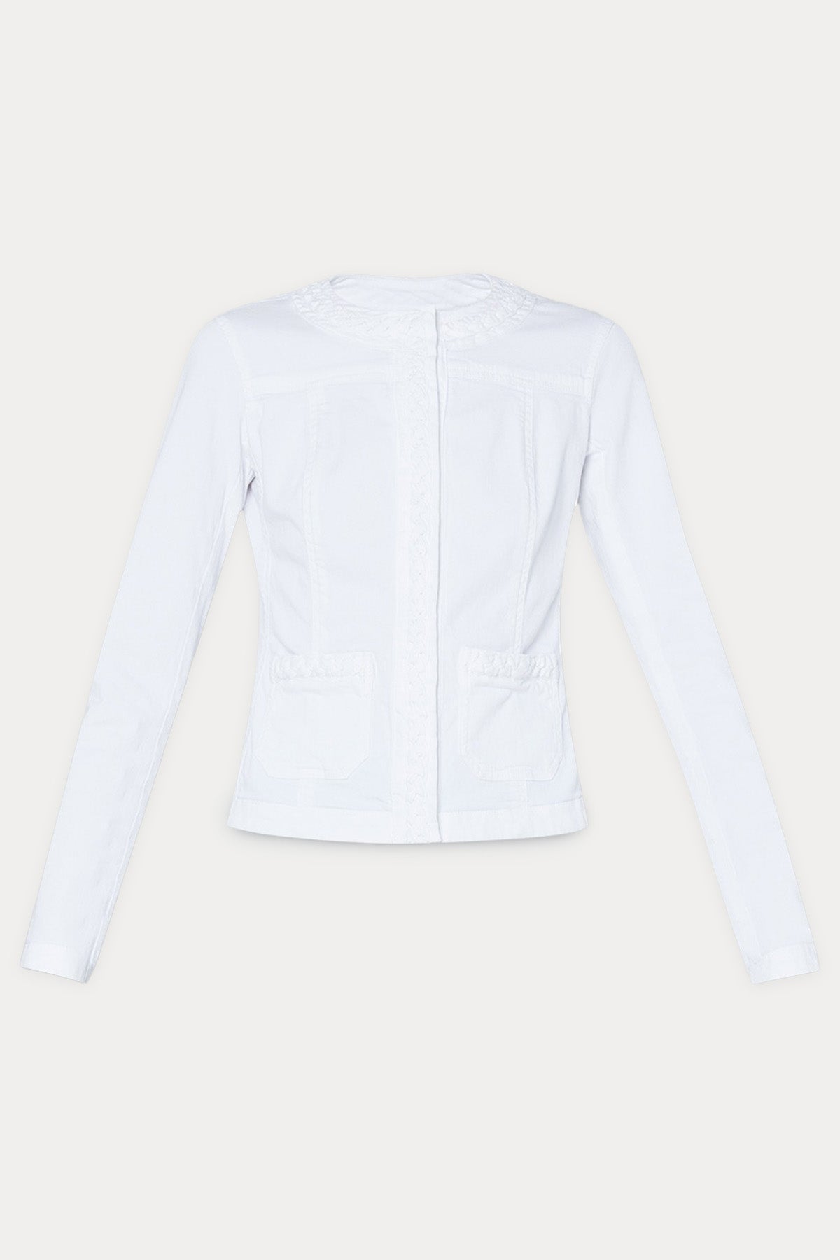 Liu Jo Örgü Detaylı Denim Ceket-Libas Trendy Fashion Store