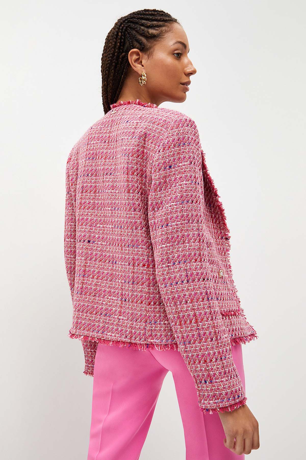 Liu Jo Çıtçıt Düğmeli Tüvit Ceket-Libas Trendy Fashion Store