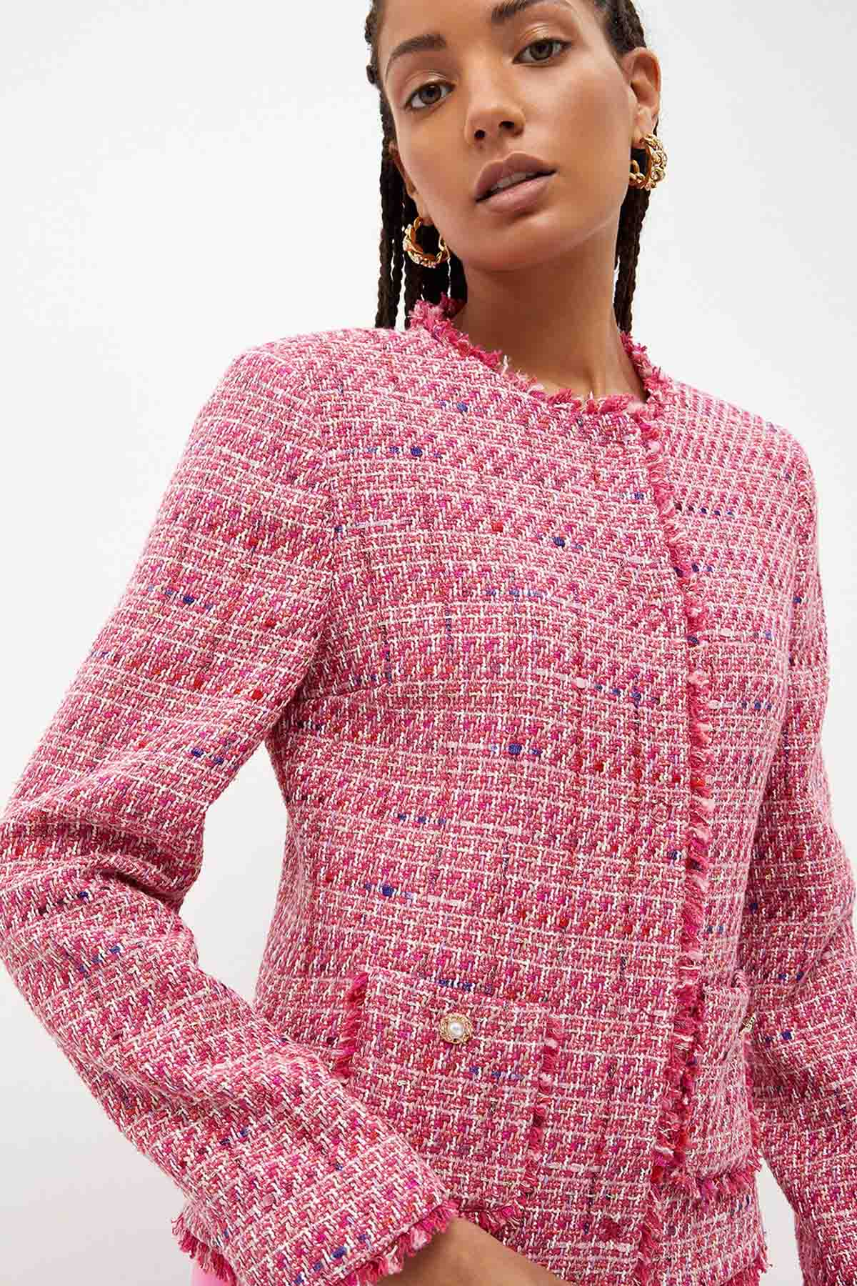 Liu Jo Çıtçıt Düğmeli Tüvit Ceket-Libas Trendy Fashion Store