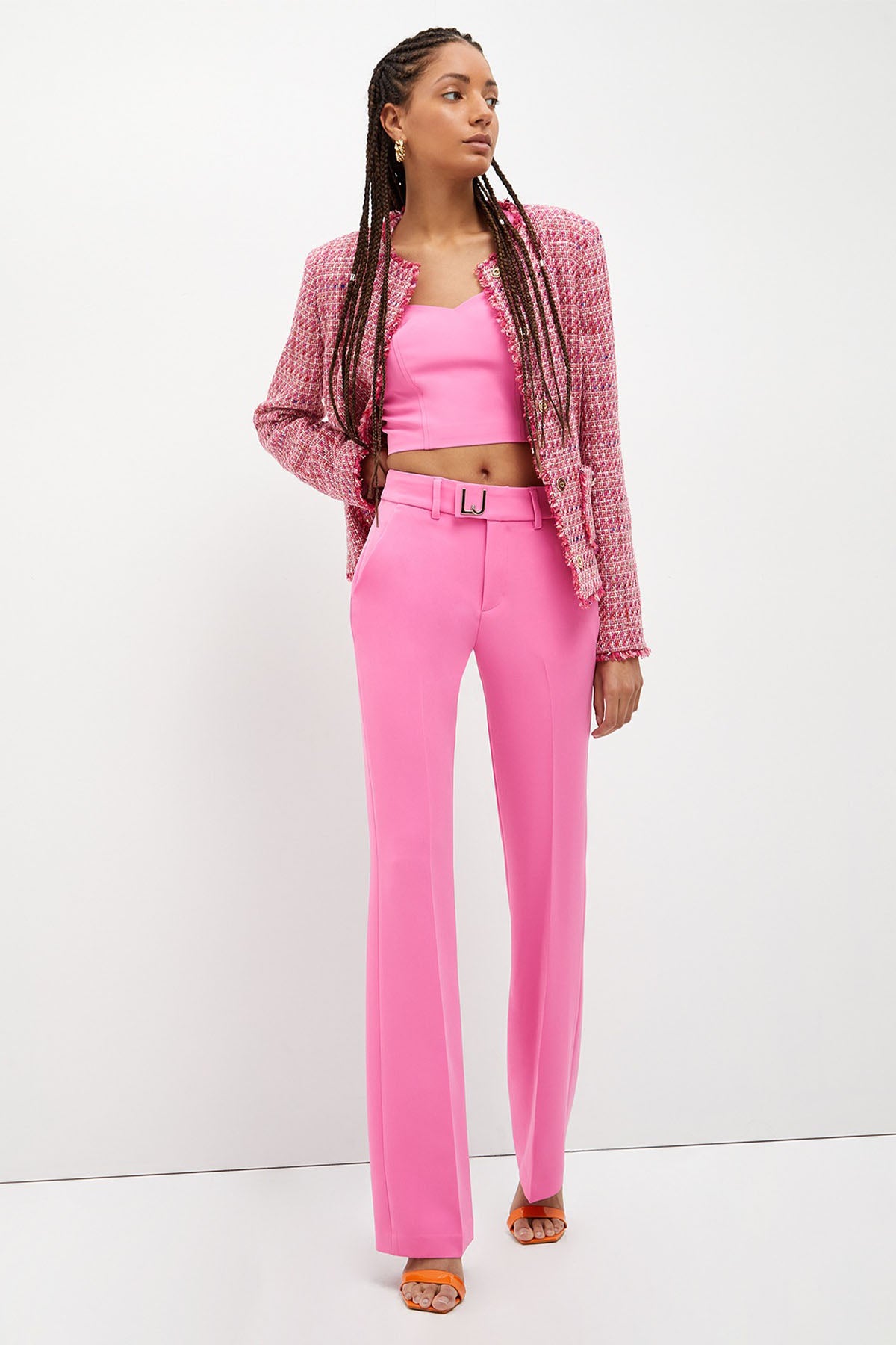 Liu Jo Çıtçıt Düğmeli Tüvit Ceket-Libas Trendy Fashion Store