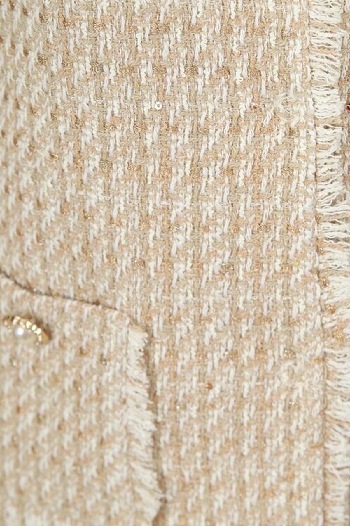 Liu Jo Çıtçıt Düğmeli Tüvit Ceket-Libas Trendy Fashion Store