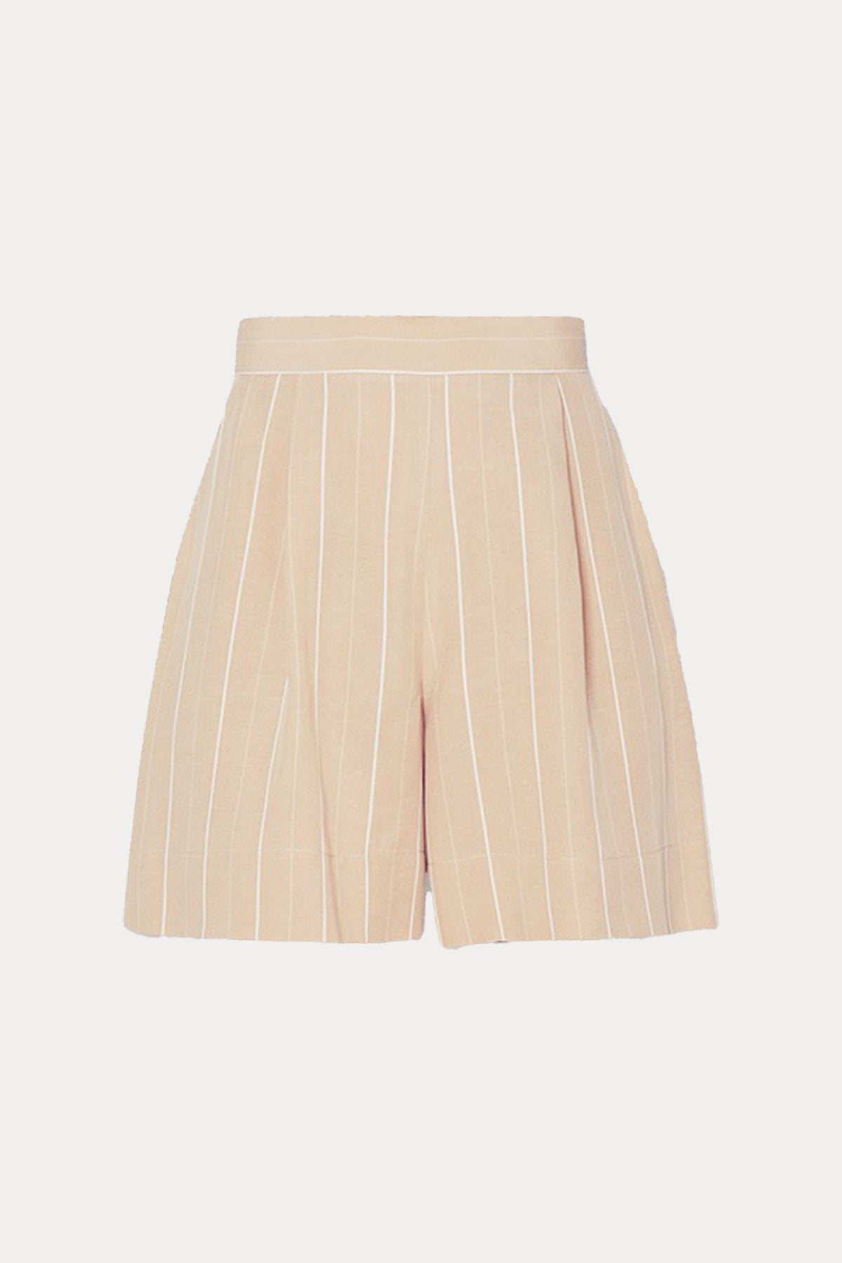 Liu Jo Çizgili Ketenli Yüksek Bel Şort-Libas Trendy Fashion Store