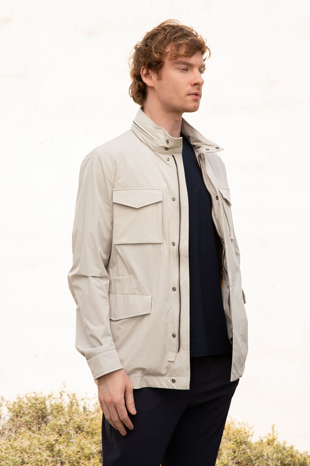 Hetrego Bernard Cep Detaylı Safari Mont Ceket-Libas Trendy Fashion Store