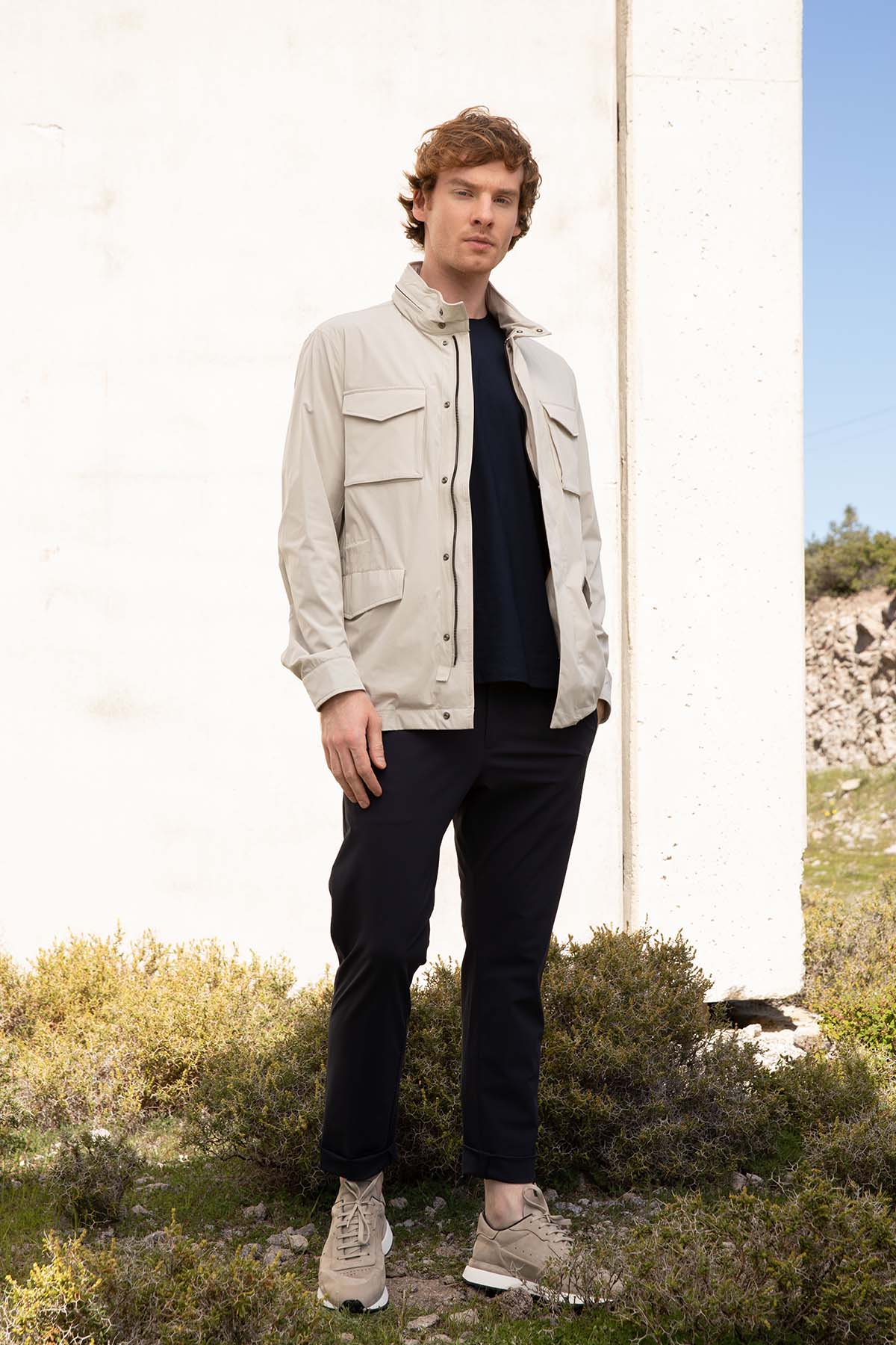 Hetrego Bernard Cep Detaylı Safari Mont Ceket-Libas Trendy Fashion Store