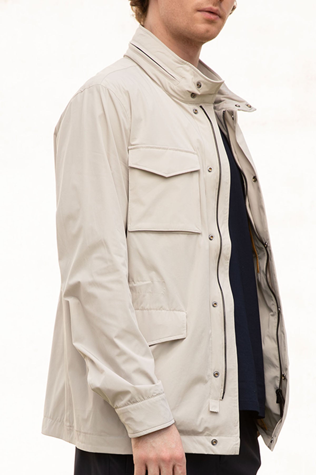 Hetrego Bernard Cep Detaylı Safari Mont Ceket-Libas Trendy Fashion Store