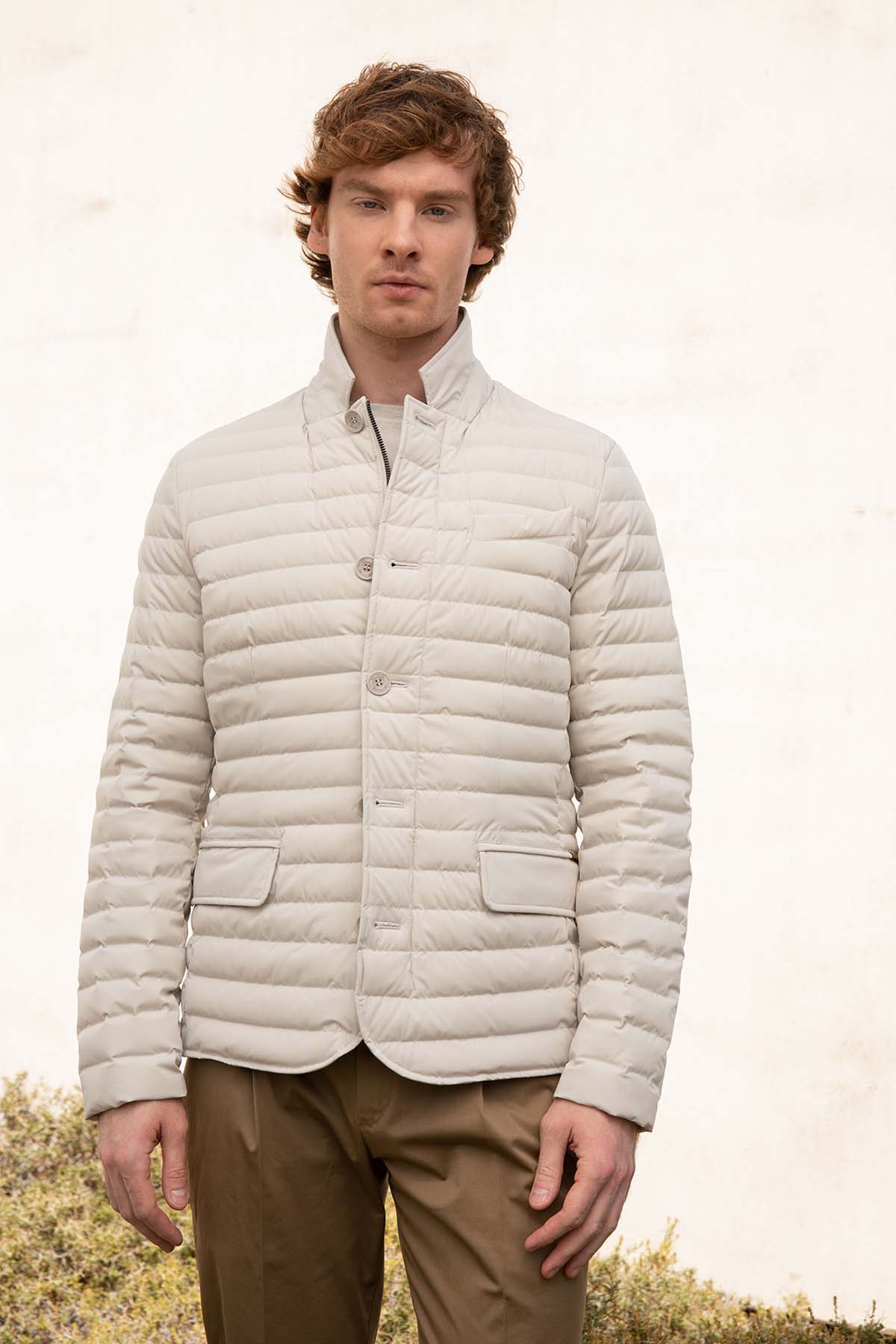 Hetrego Pascal Dik Yaka Puffer Mont Ceket-Libas Trendy Fashion Store