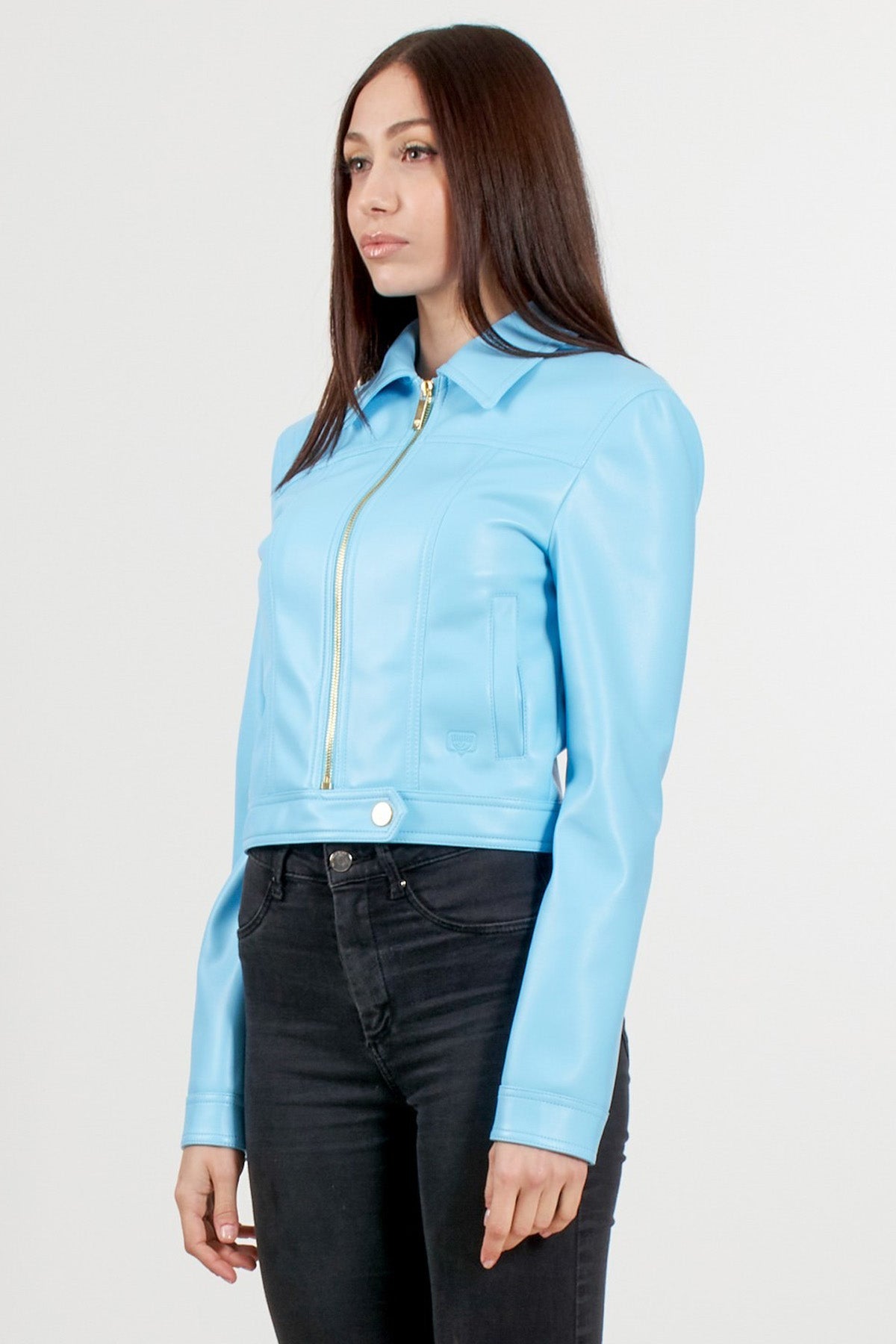 Chiara Ferragni Biker Deri Ceket-Libas Trendy Fashion Store