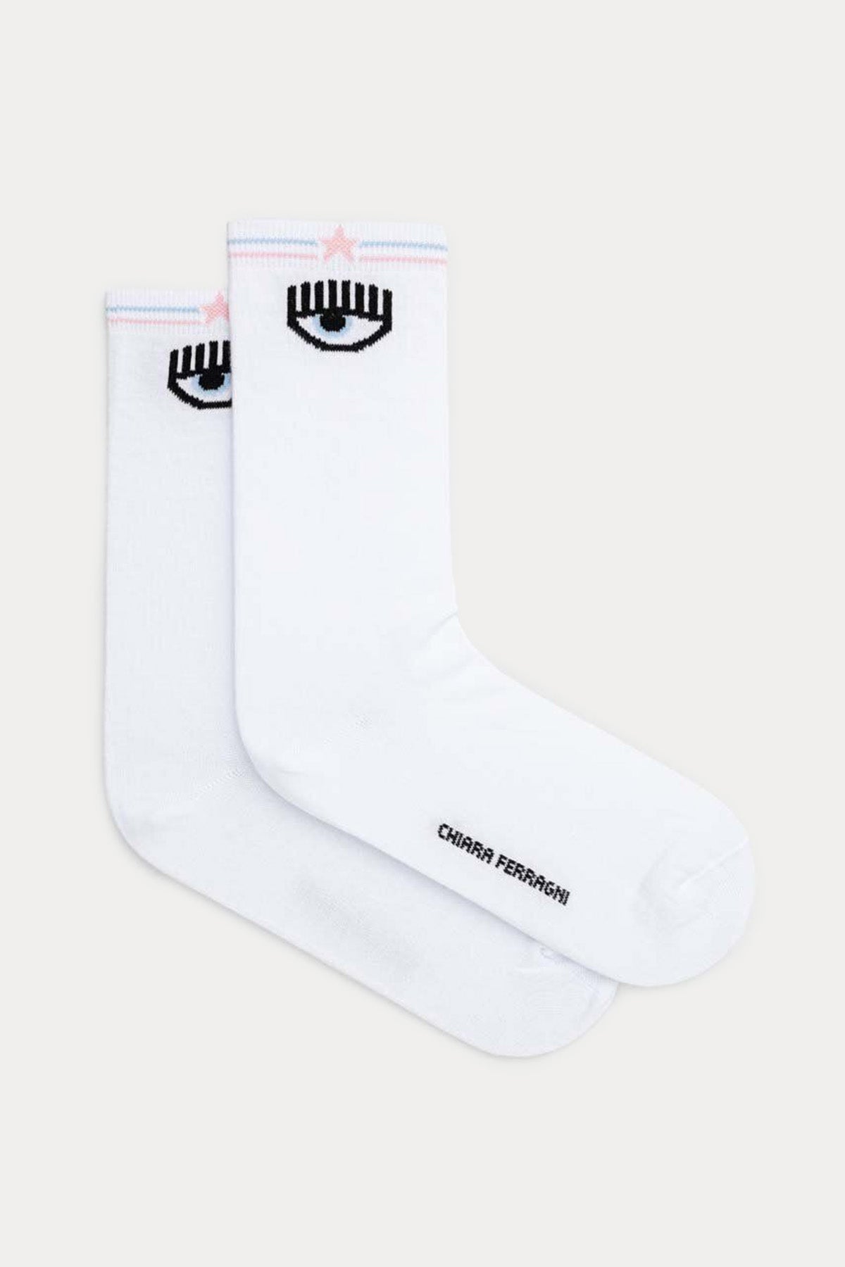Chiara Ferragni Göz Logolu Çorap-Libas Trendy Fashion Store