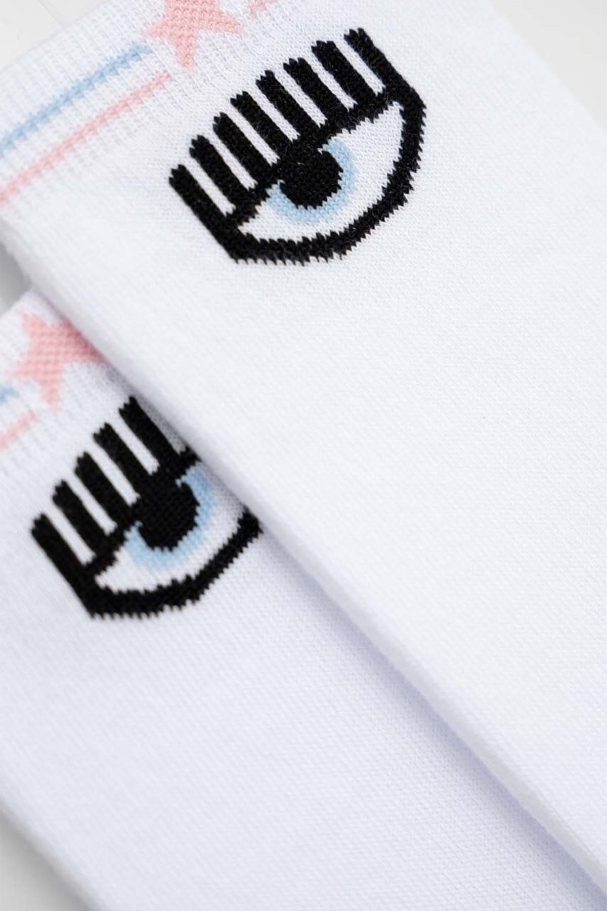 Chiara Ferragni Göz Logolu Çorap-Libas Trendy Fashion Store