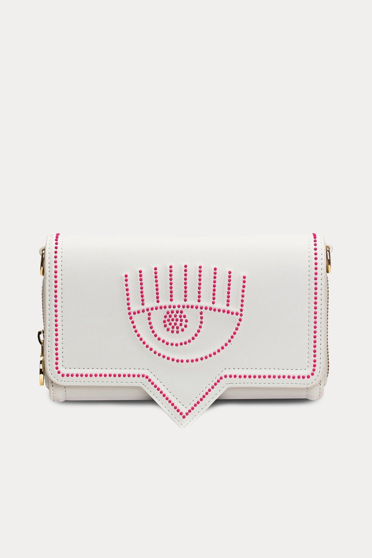 Chiara Ferragni Troklu Göz Logolu Omuz Çantası-Libas Trendy Fashion Store