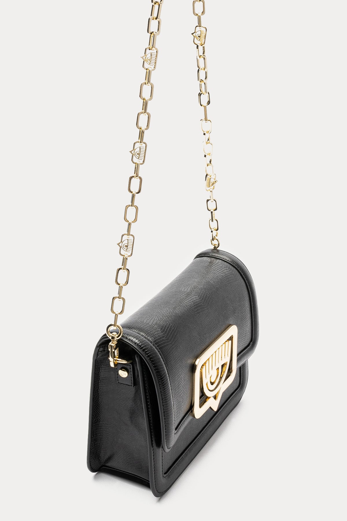 Chiara Ferragni Göz Logolu Zincir Askılı Omuz Çantası-Libas Trendy Fashion Store