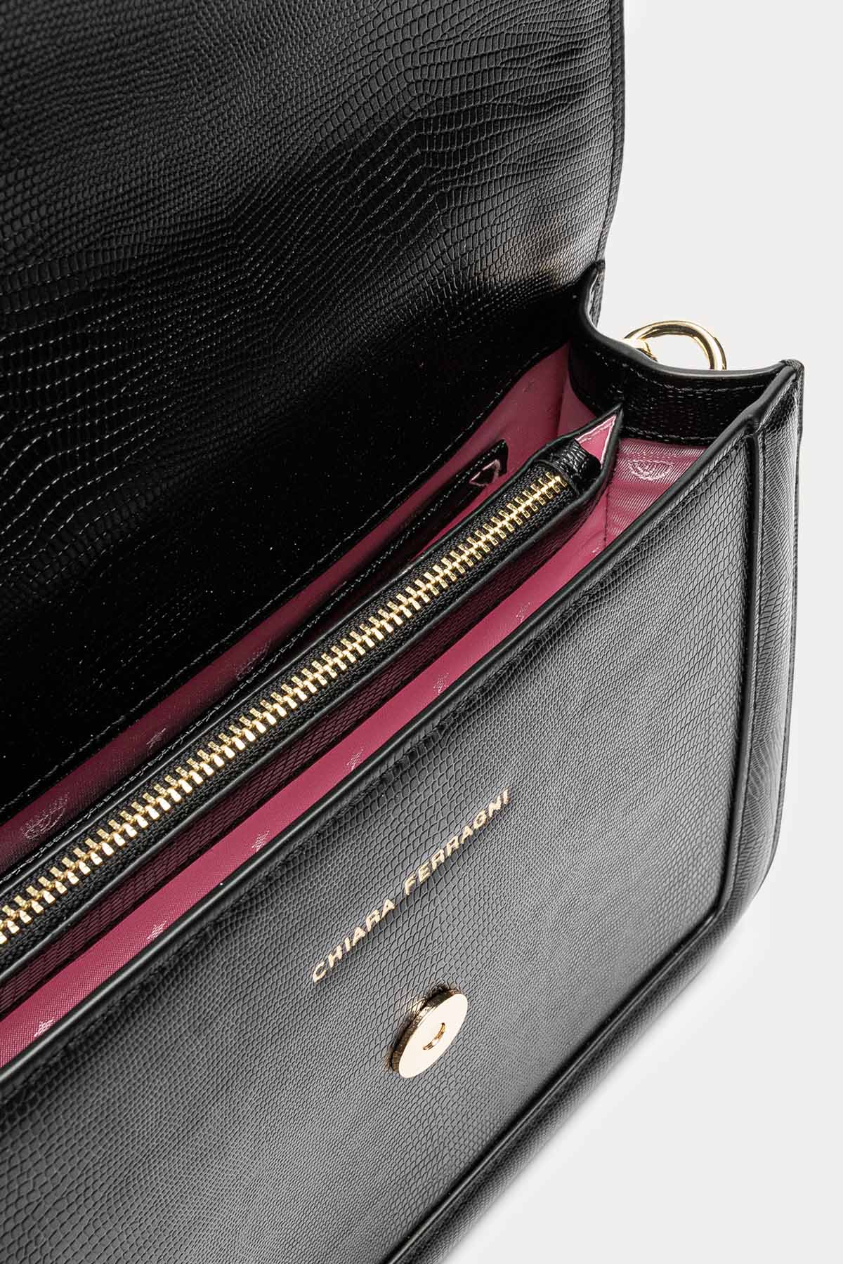 Chiara Ferragni Göz Logolu Zincir Askılı Omuz Çantası-Libas Trendy Fashion Store