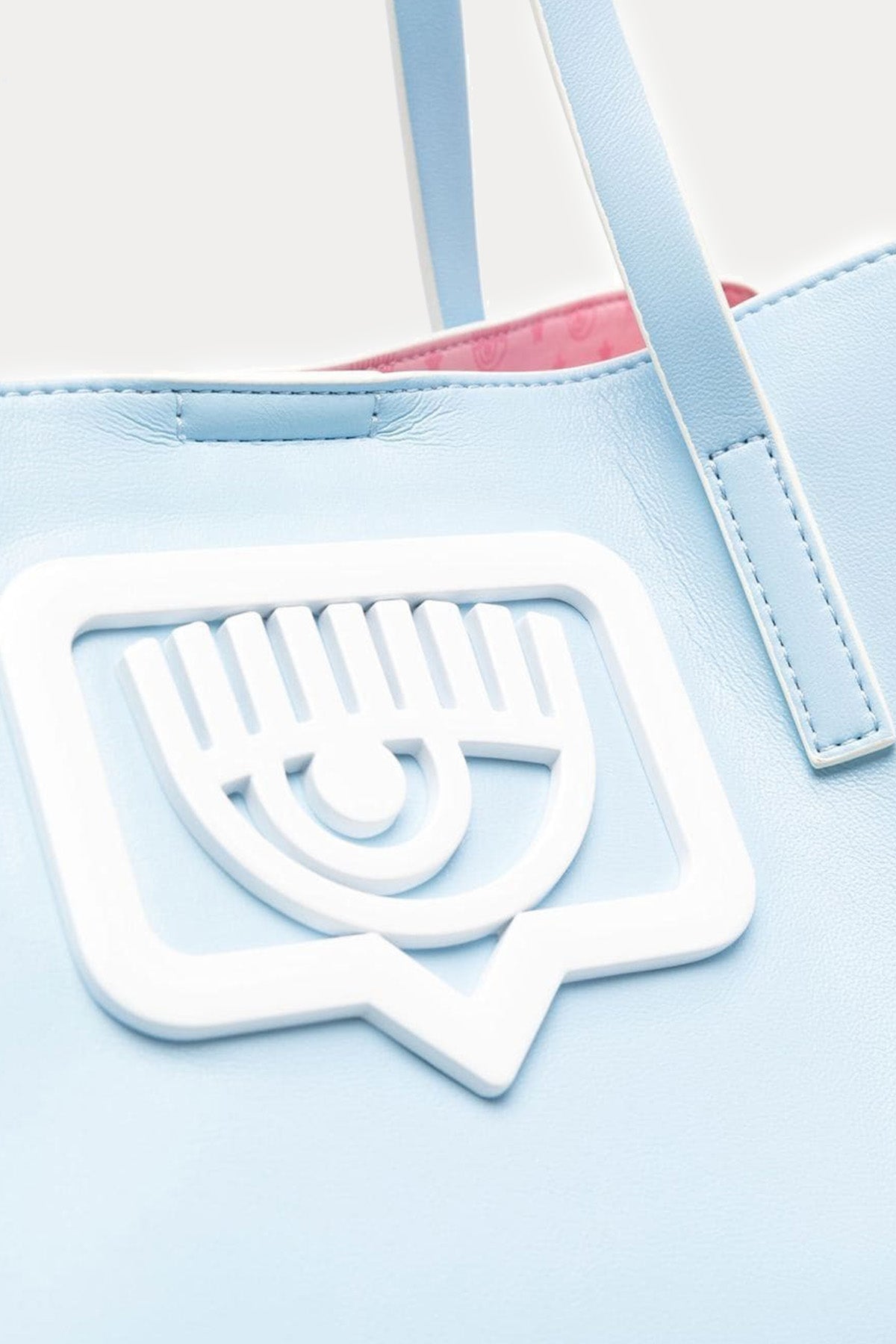 Chiara Ferragni Cüzdanlı Göz Logolu Shopping Bag Çanta-Libas Trendy Fashion Store