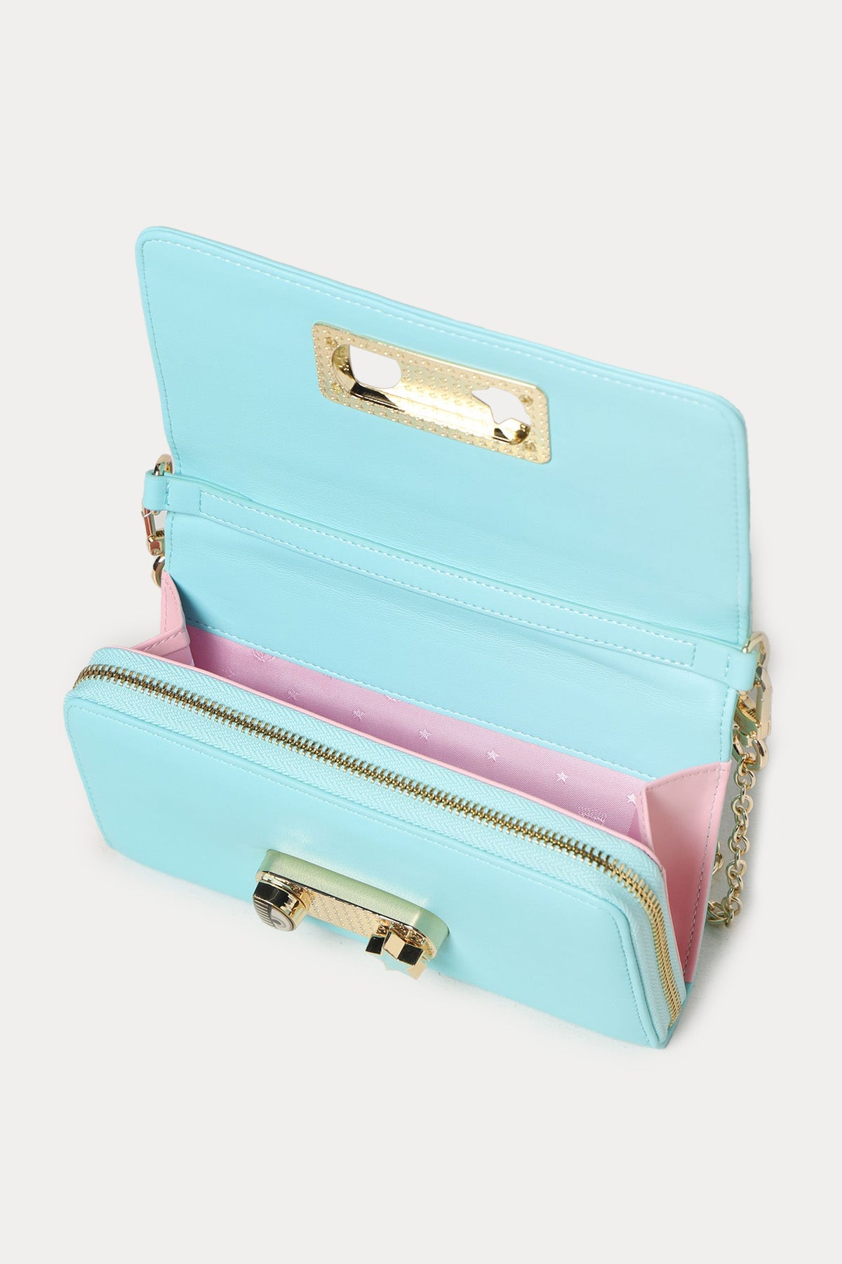 Chiara Ferragni Zincir Askılı Logo Mekanizmalı Çanta-Libas Trendy Fashion Store