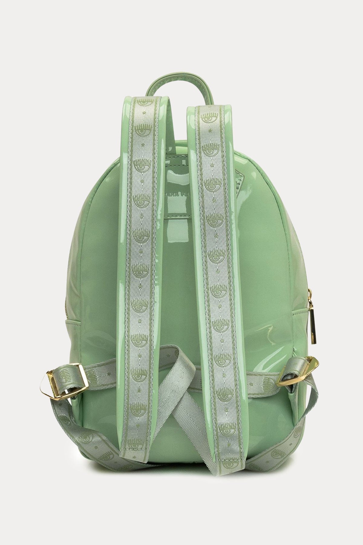 Chiara Ferragni Göz Logolu Parlak Sırt Çantası-Libas Trendy Fashion Store