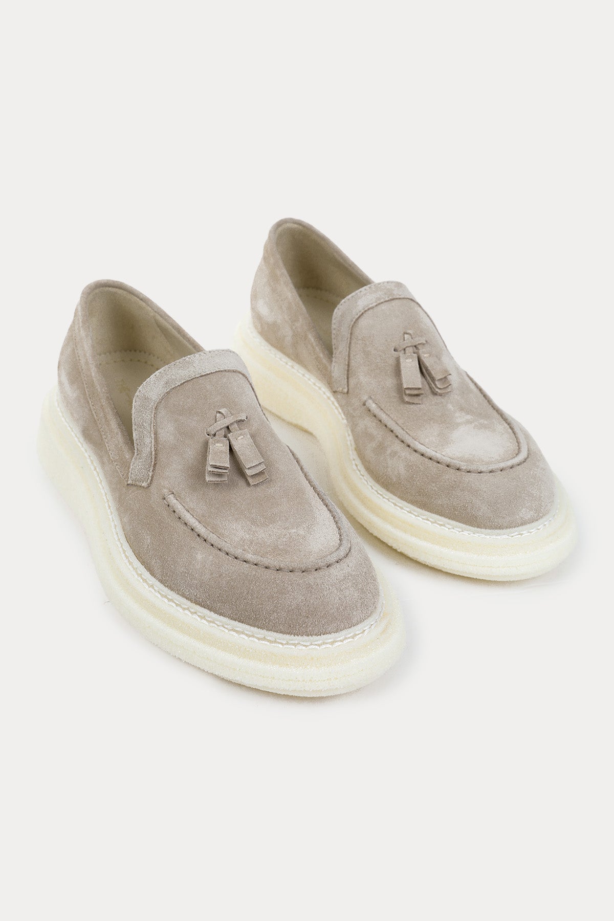 The Antipode Victor Süet Püsküllü Loafer Ayakkabı-Libas Trendy Fashion Store