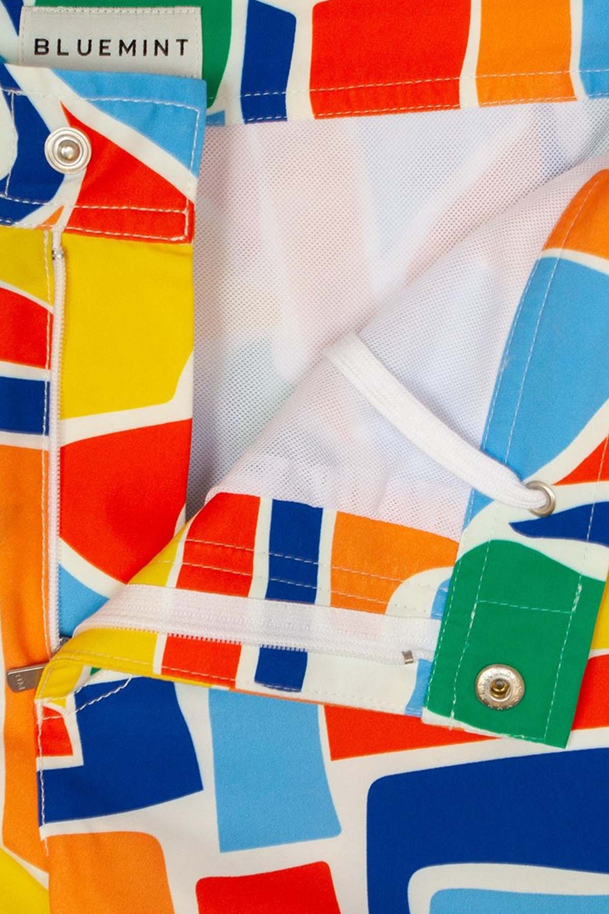 Bluemint Bond Colour Blocks Şort Mayo-Libas Trendy Fashion Store