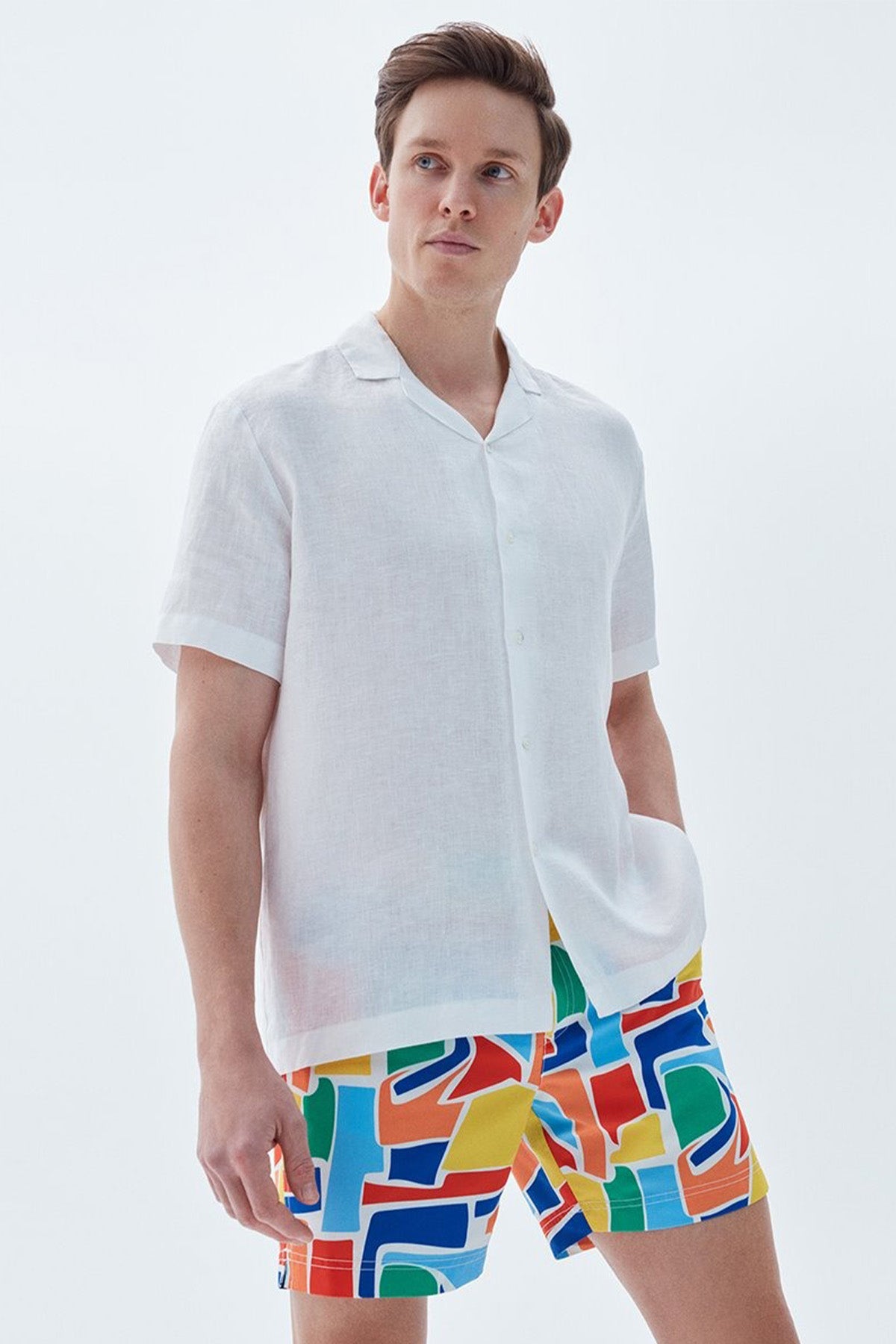 Bluemint Bond Colour Blocks Şort Mayo-Libas Trendy Fashion Store