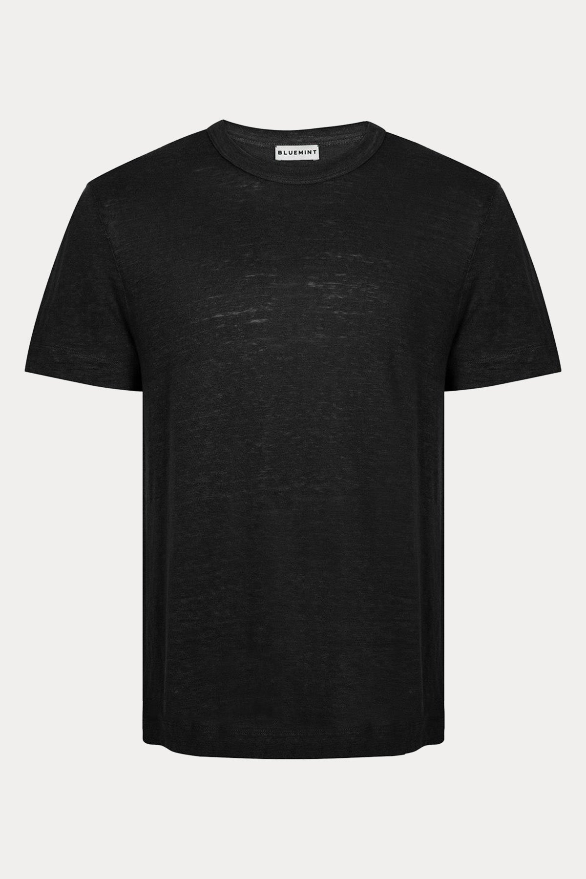 Bluemint Roman Yuvarlak Yaka Keten T-shirt-Libas Trendy Fashion Store