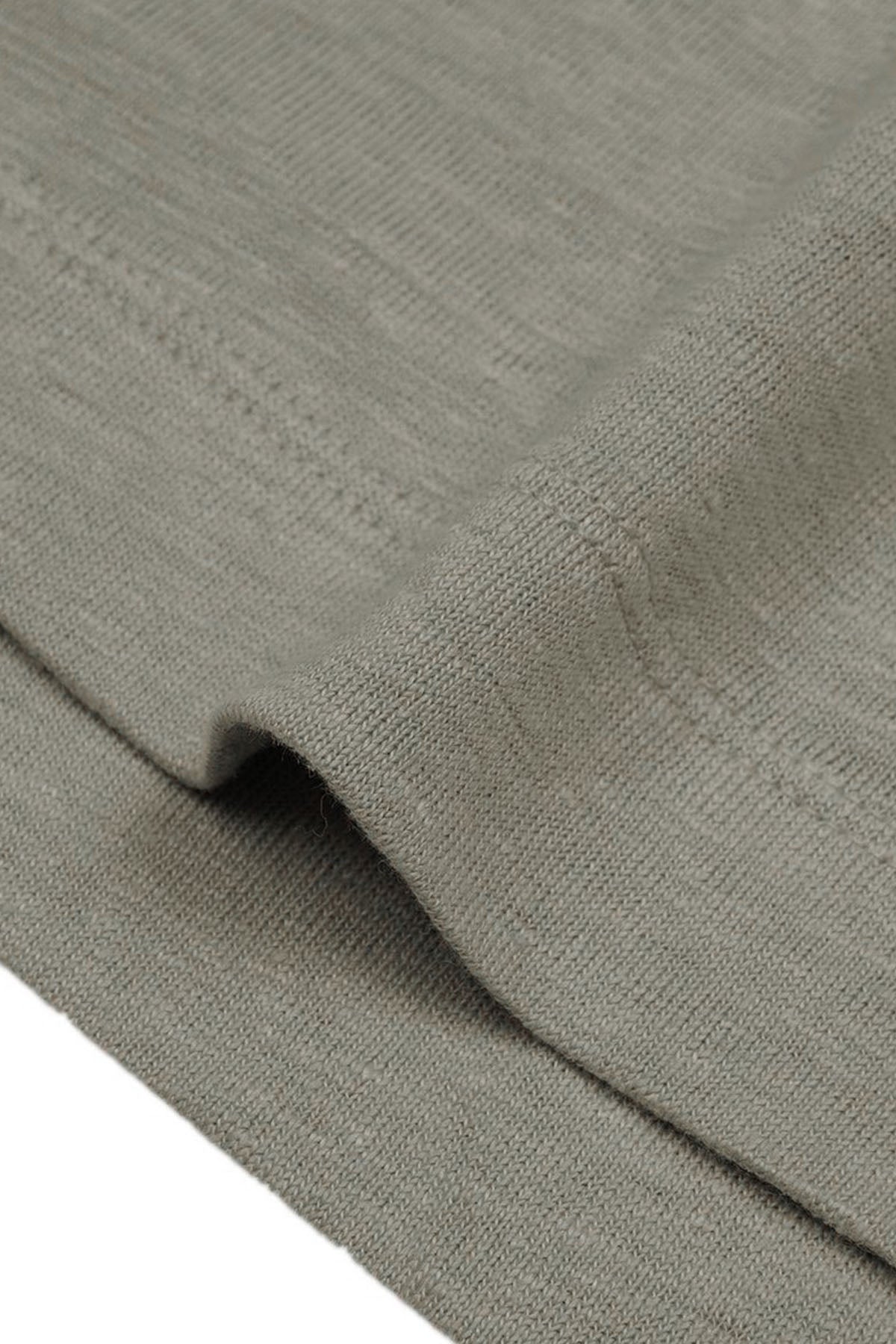 Bluemint Roman Yuvarlak Yaka Keten T-shirt-Libas Trendy Fashion Store