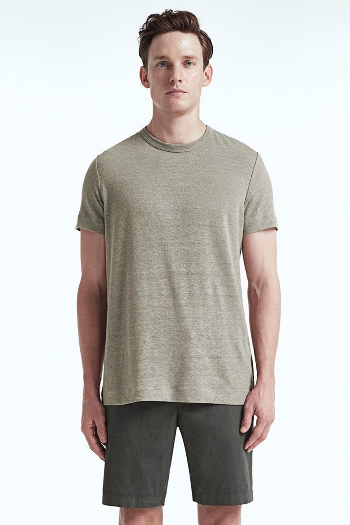 Bluemint Roman Yuvarlak Yaka Keten T-shirt-Libas Trendy Fashion Store