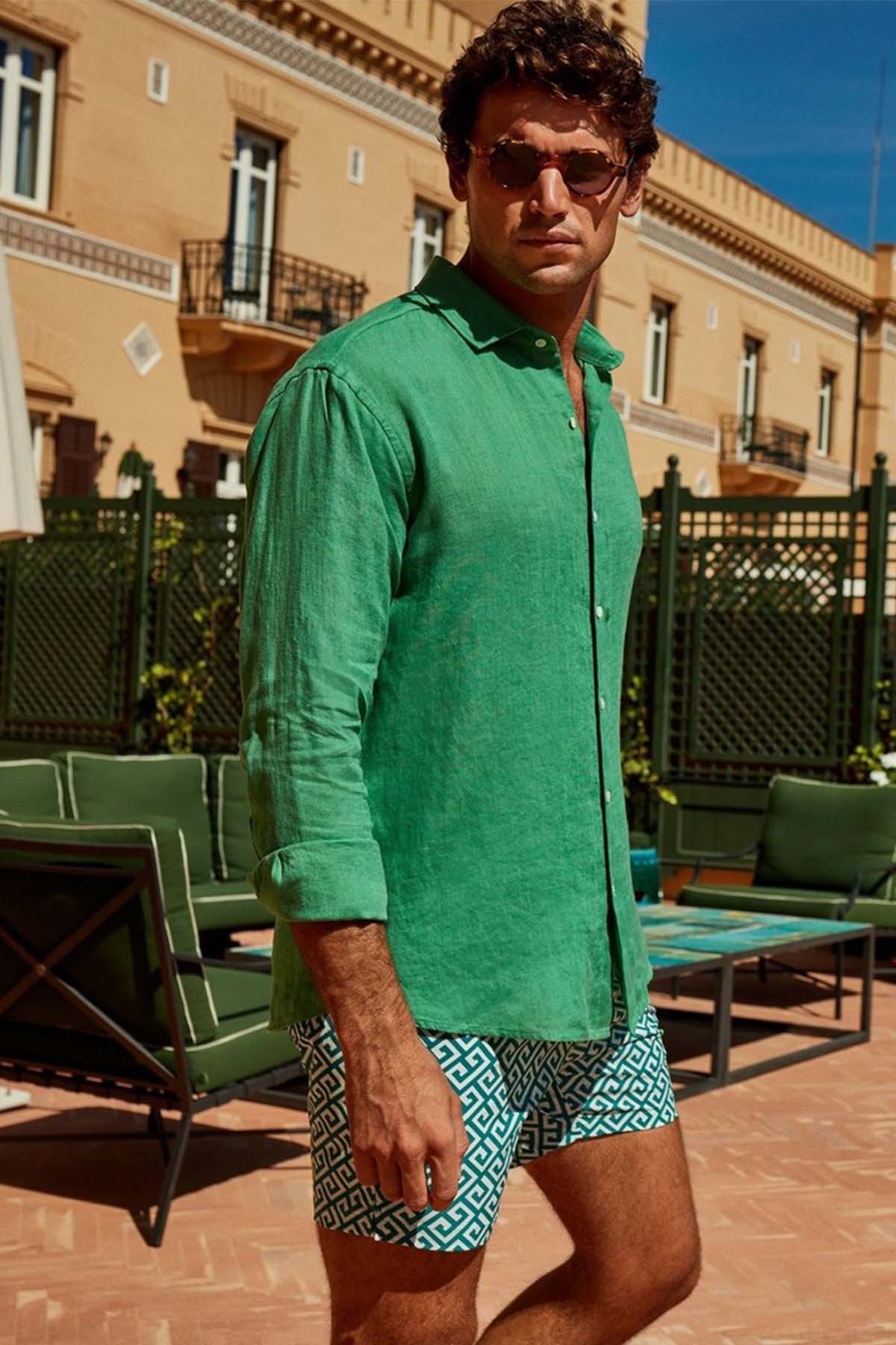 Bluemint Luca Comfort Fit Keten Gömlek-Libas Trendy Fashion Store