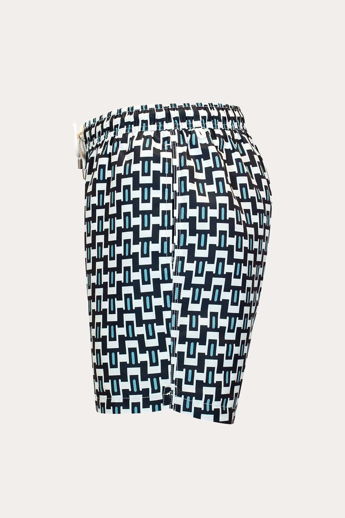 Bluemint Arthus Chess Şort Mayo-Libas Trendy Fashion Store