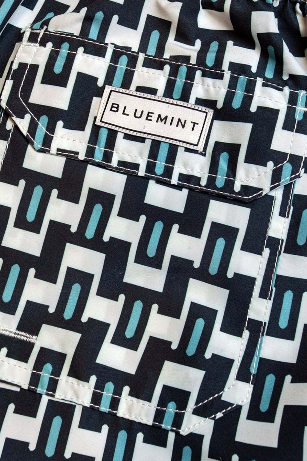 Bluemint Arthus Chess Şort Mayo-Libas Trendy Fashion Store