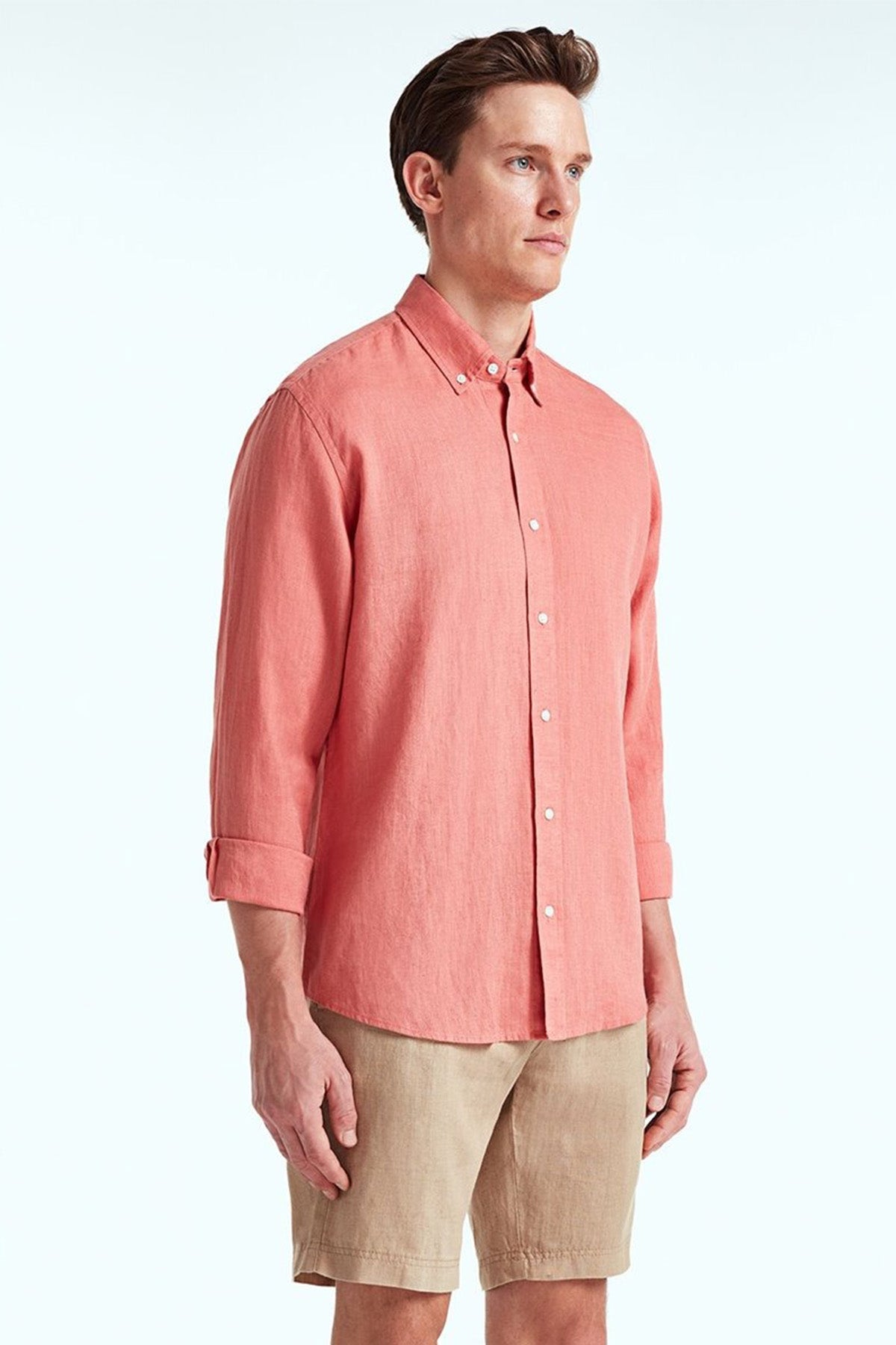 Bluemint Edmund Tapered Fit Keten Şort-Libas Trendy Fashion Store