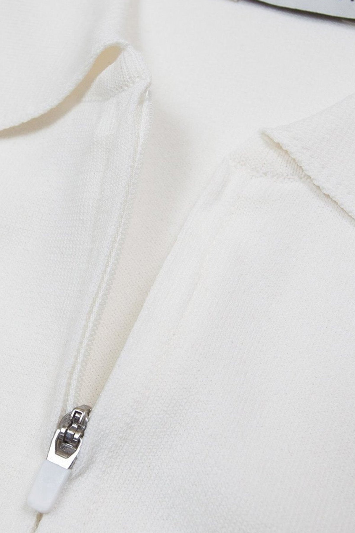 Bluemint Devon Custom Fit Fermuarlı Polo Yaka T-shirt-Libas Trendy Fashion Store