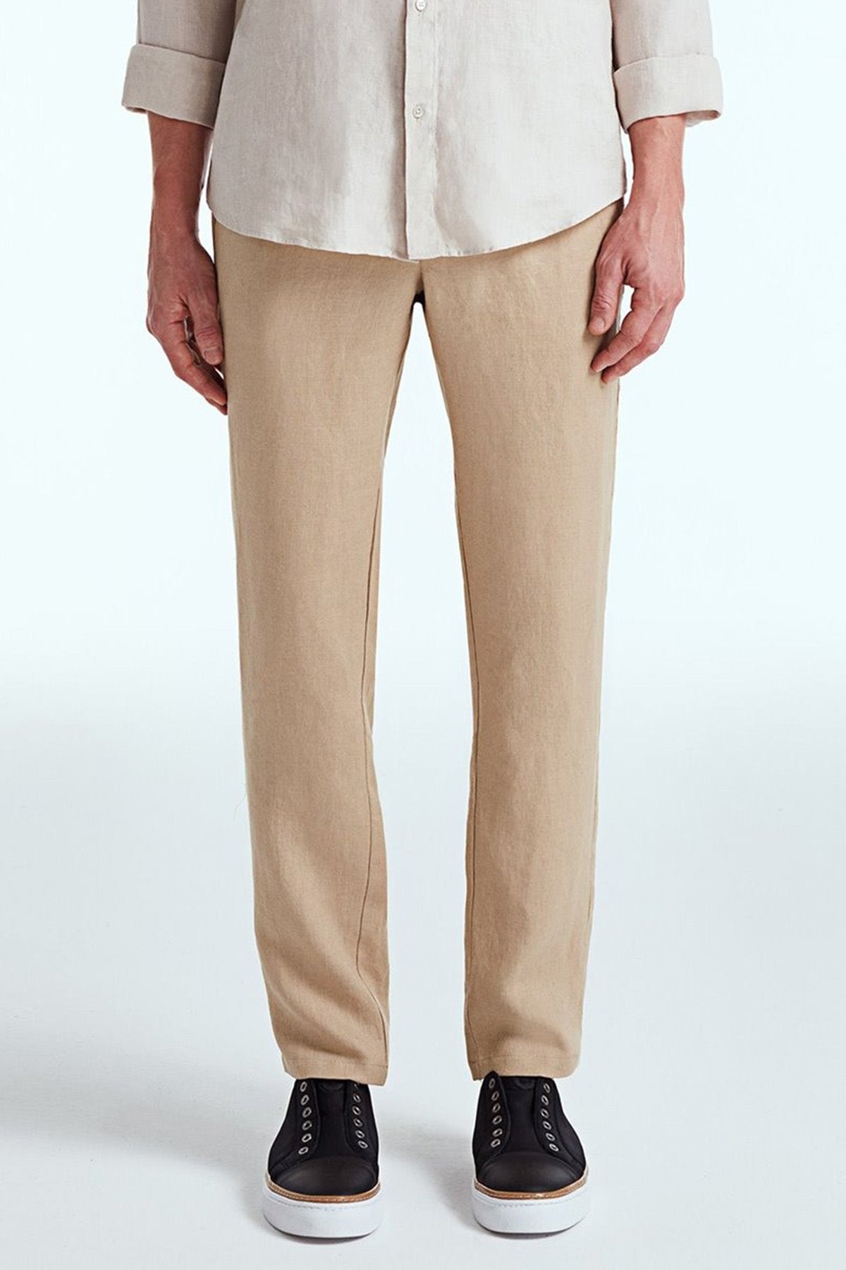 Bluemint Edan Comfortable Fit Keten Jogger Pantolon-Libas Trendy Fashion Store