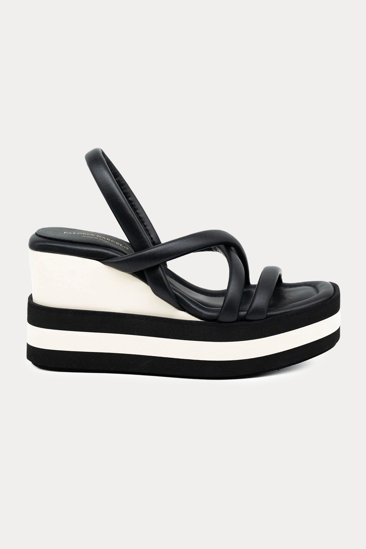 Paloma Barcelo Thane Platform Tabanlı Küt Burun Deri Sandalet-Libas Trendy Fashion Store