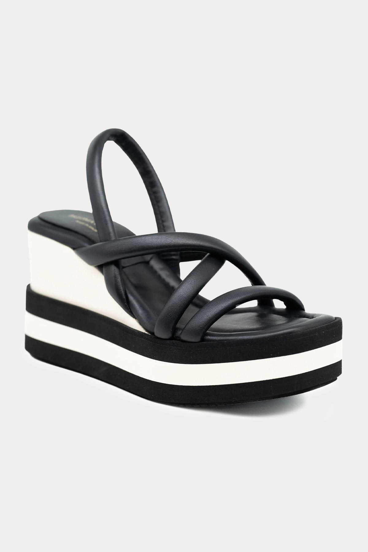 Paloma Barcelo Thane Platform Tabanlı Küt Burun Deri Sandalet-Libas Trendy Fashion Store