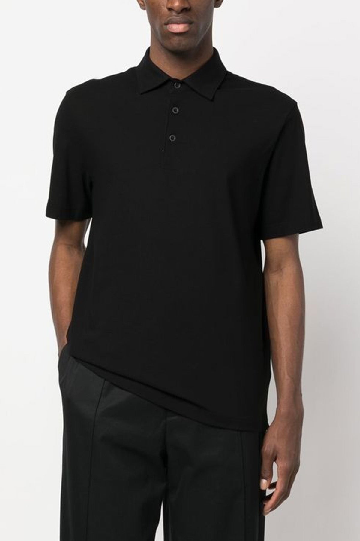 Herno Regular Fit Polo Yaka T-shirt-Libas Trendy Fashion Store