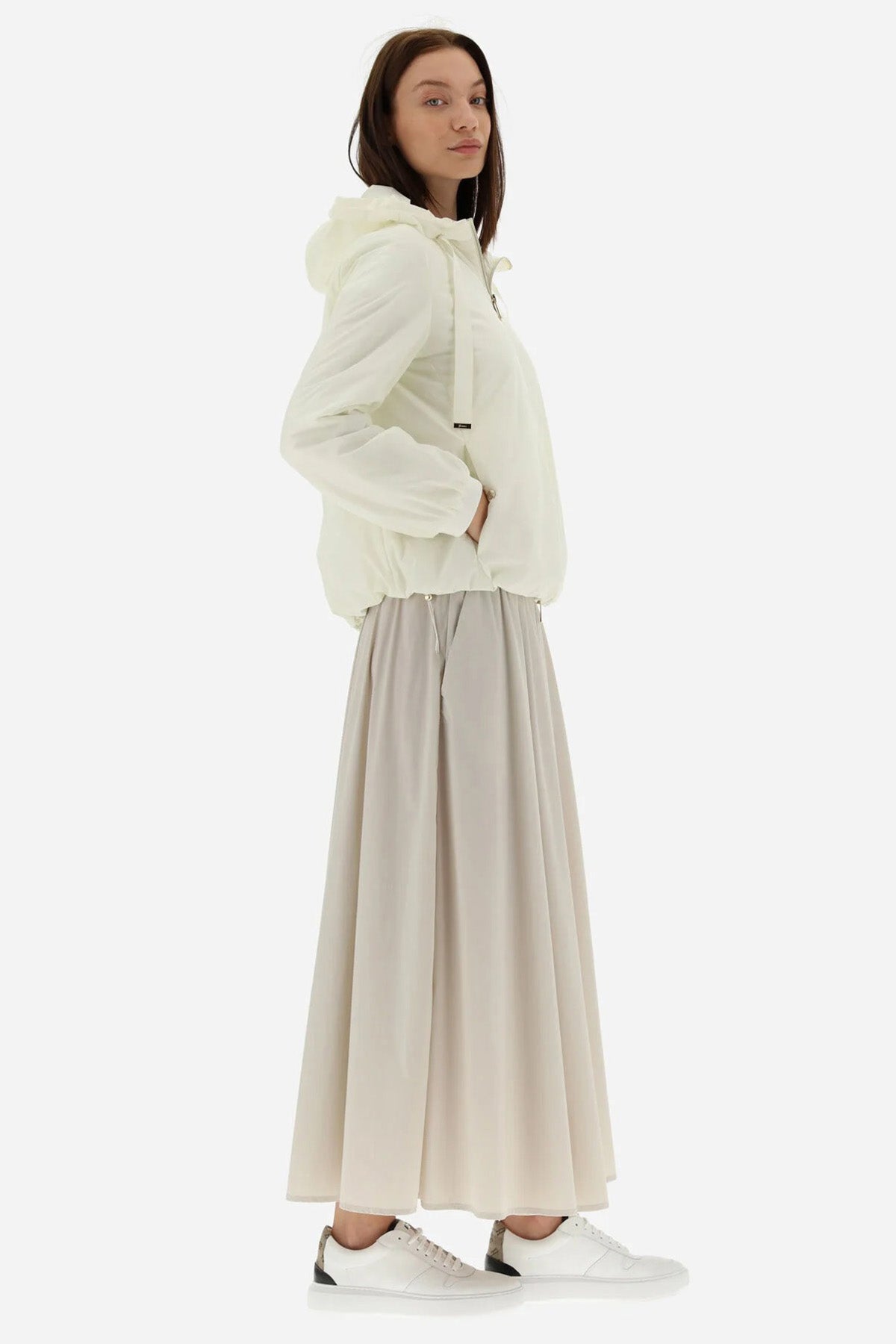 Herno Kapüşonlu İnce Mont Ceket-Libas Trendy Fashion Store