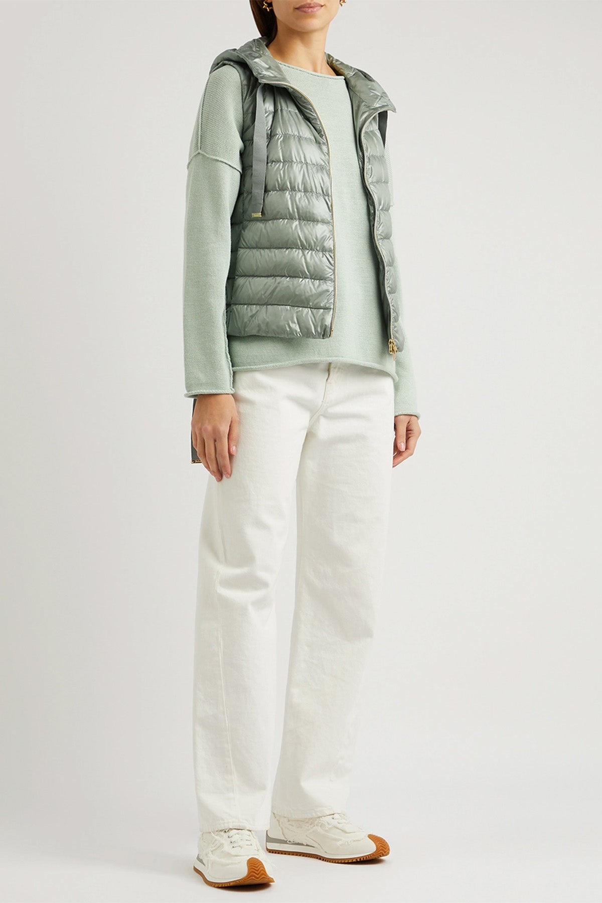 Herno Kapüşonlu İnce Puffer Yelek-Libas Trendy Fashion Store