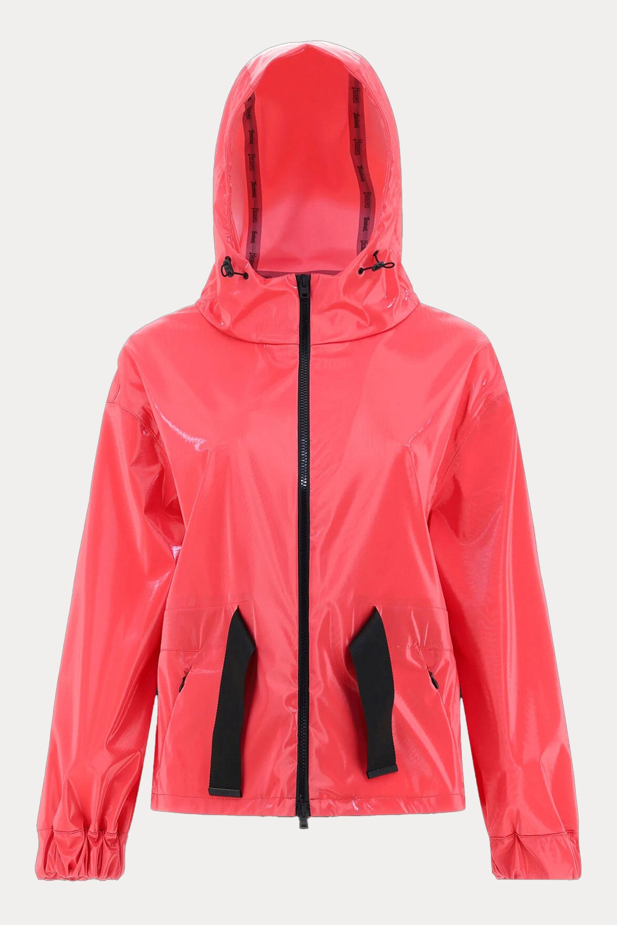 Herno Parlak Kaplamalı Kapüşonlu Ceket-Libas Trendy Fashion Store