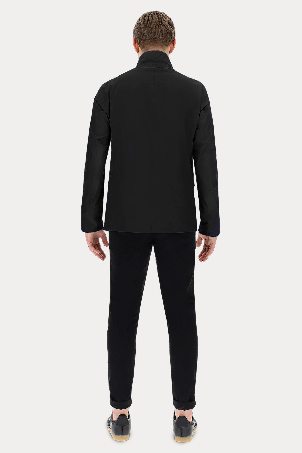 Herno Dik Yaka Slim Fit İnce Mont Ceket-Libas Trendy Fashion Store