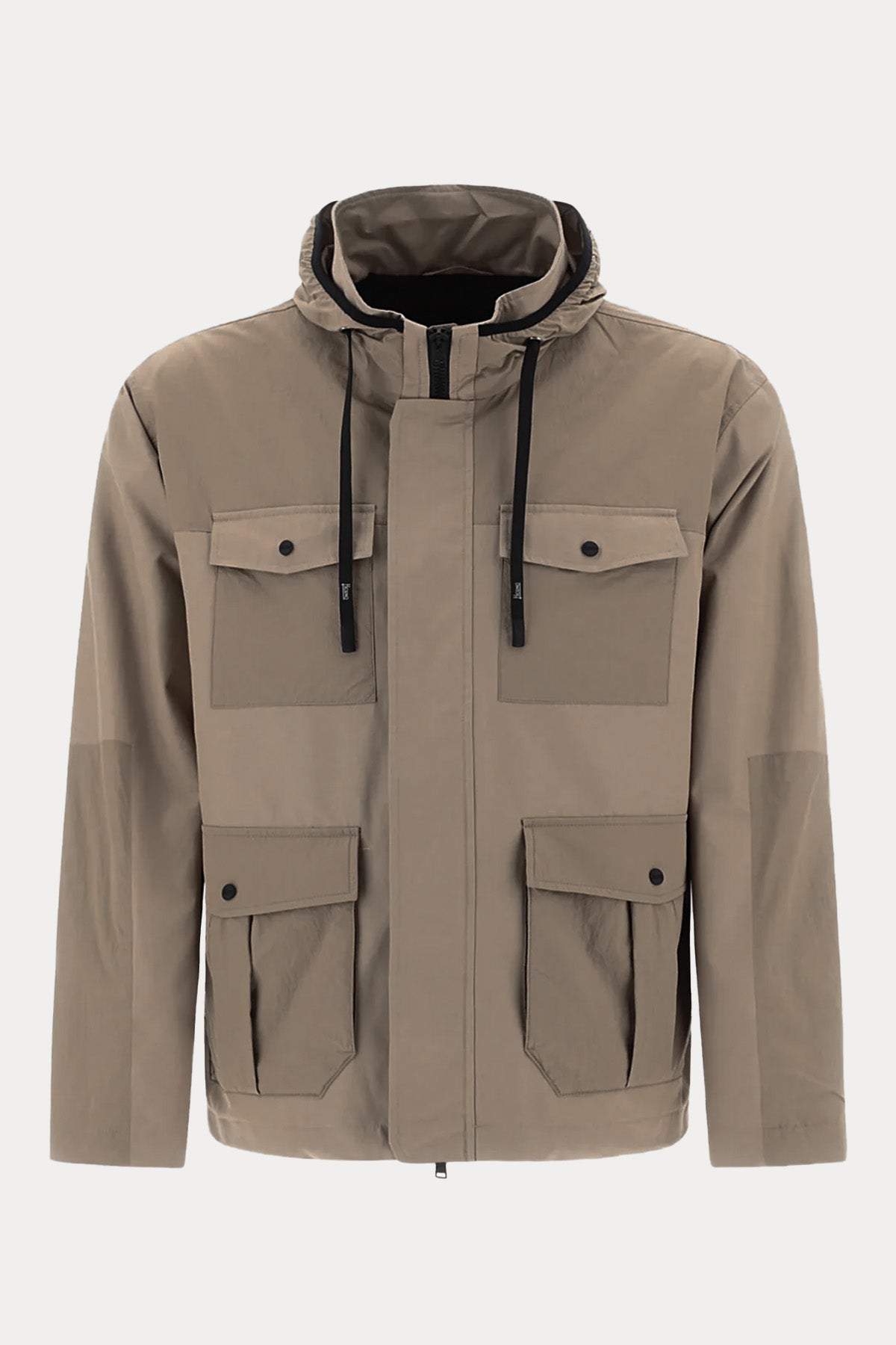 Herno Kapüşonlu Cep Detaylı Safari Ceket-Libas Trendy Fashion Store