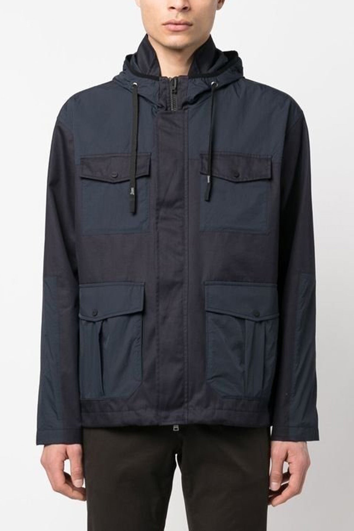 Herno Kapüşonlu Cep Detaylı Safari Ceket-Libas Trendy Fashion Store