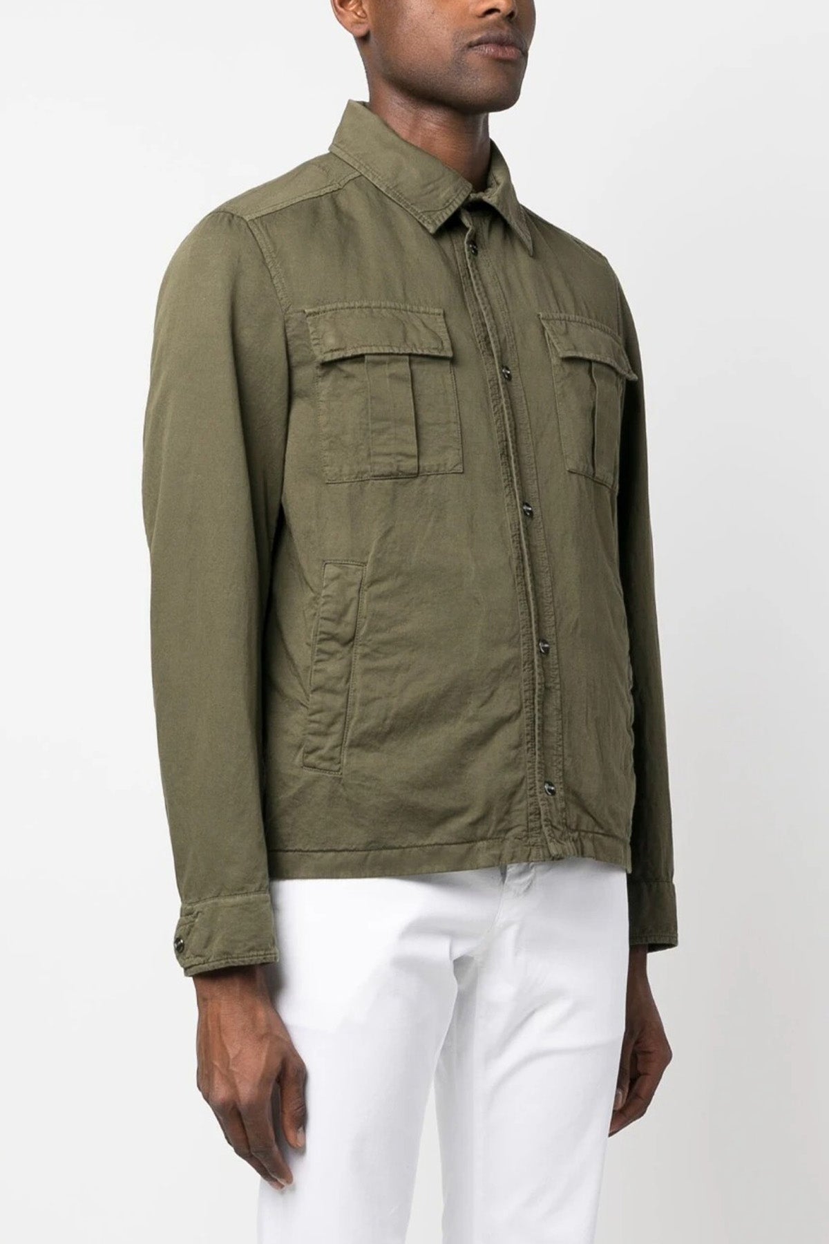 Herno Ketenli Gömlek Ceket-Libas Trendy Fashion Store